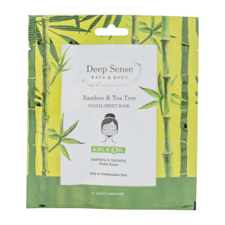 ماسک صورت ورقه ای دیپ سنس مناسب پوست چرب و مختلط